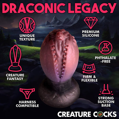 Dragon Hatch Egg Butt Plug Multi-Color