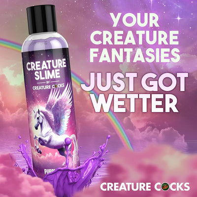 Creature Slime Purple Water - Based Lubricant 8 oz. - SexToy.com