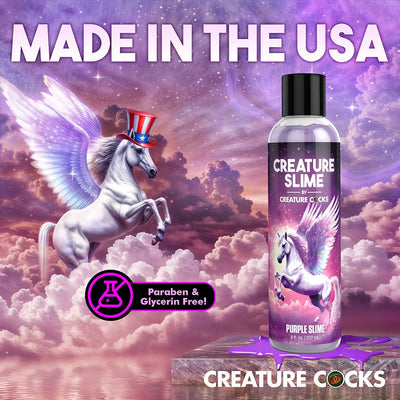 Creature Slime Purple Water - Based Lubricant 8 oz. - SexToy.com