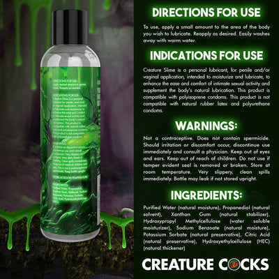 Creature Slime Water Based Lubricant 8oz - SexToy.com