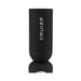 Black CRUIZR penis pump with sleek cylindrical design and white logo on front against white background.