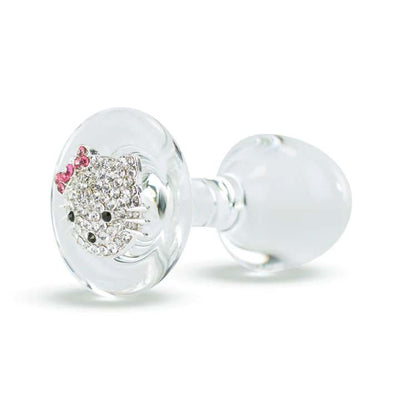 Crystal Delights Kitty Plug - Clear - SexToy.com