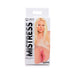 Packaging of Curve Novelties Mistress BioSkin Ashley featuring a blonde model and product image on a white background.