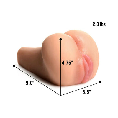 Curve Novelties Mistress Maddie Juicy Masturbator - Ivory - SexToy.com