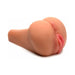 Tan lifelike masturbator with detailed textured design and realistic finish by Curve Novelties.