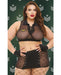 Dreams by Baci Lingerie Sergeant Seduction 5-pc Set - Black QN