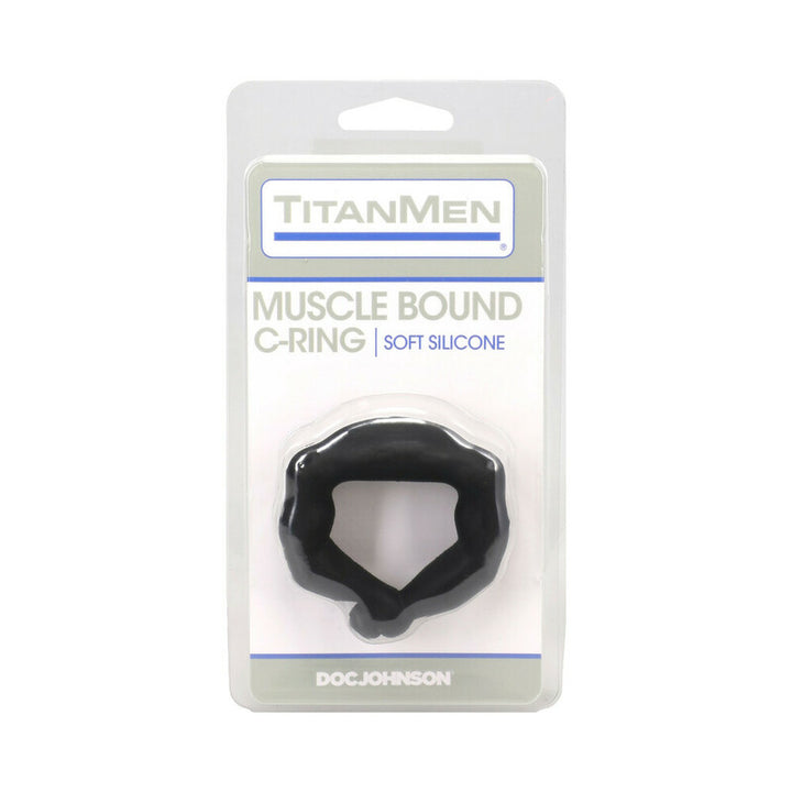 TitanMen Muscle Bound Cock Ring 32mm Black