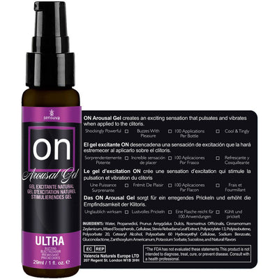 On Ultra Arousal Gel 1 oz.