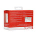Red and white packaging box for Large Diamond Heart Butt Plug with product details and brand logo Ouch!