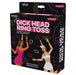 Packaging of the Dick Head Ring Toss Game featuring playful illustrations of two women and colorful rings for party fun.