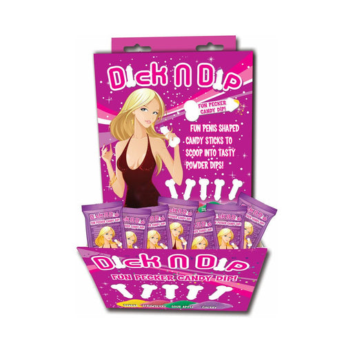 Dick N Dip-Candy Fun Dip (Asst Flavors) 40/Dp - SexToy.com