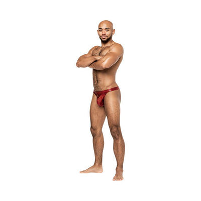 DISCO DESIRE BONG THONG RED S/M - SexToy.com