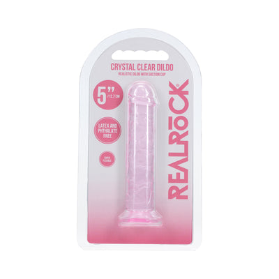 Realrock Realistic Dildo 5 in. Pink