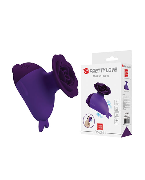 Pretty Love Dolphin Finger Vibe - Purple