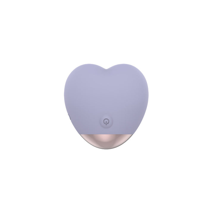 Sublime Wild At Heart Silicone External Heart Shaped Vibe Lilac Purple