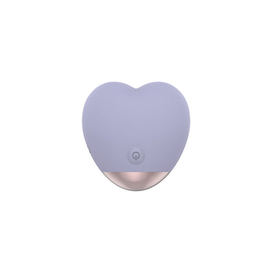 Sublime Wild At Heart Silicone External Heart Shaped Vibe Lilac Purple