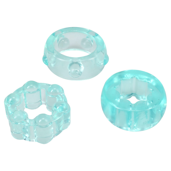 Crystal Jellies Performance Ring Set Teal