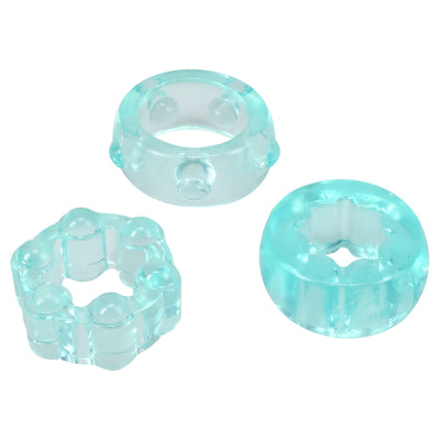 Crystal Jellies Performance Ring Set Teal