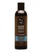 Bottle of Earthly Body Hemp Seed Massage and Body Oil with natural body care label and blue accent band.