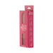 Pink Easy Pleezy bullet vibrator in slim packaging with clear window and 10 vibration functions text.