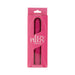 Pink Easy Pleezy bullet vibrator in branded packaging with window showing the product inside and 10 functions label.