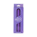 Purple Easy Pleezy vibrator in purple packaging with window showing product and 10 vibration functions text