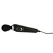 Black Palm Power Extreme Body Massager with ergonomic handle, silicone head, and attached power cord on white background.