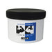 Container of Elbow Grease Original Formula cream with black lid and blue and black label showing flexed arm logo.