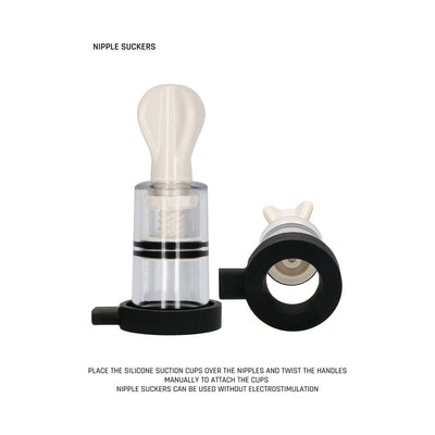 Electro Nipple Twisters - White Electro Nipple Twisters - White