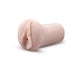 Beige EnLust Ashlynn male stroker with soft, realistic texture and open-ended design for easy use and cleaning.