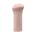 Beige EnLust Ashlynn Stroker male pleasure sleeve with soft, smooth texture and open-ended design.