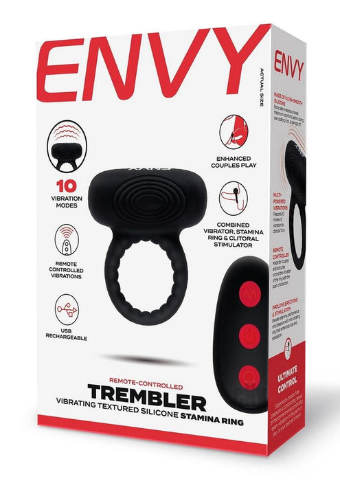 Envy Toys Trembler Remote Stamina Ring - SexToy.com
