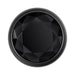 Close-up of the sparkling black gem detail on the base of the Evolved Black Gem Anal Plug.