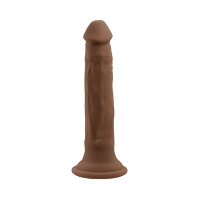 Evolved In Thrust We Trust Rechargeable Silicone Thrusting Vibrating Dildo with Remote