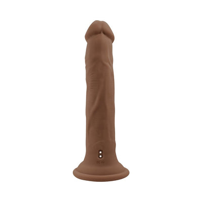 Evolved In Thrust We Trust Rechargeable Silicone Thrusting Vibrating Dildo with Remote