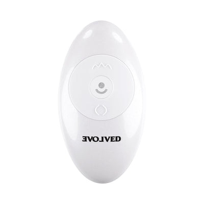 Evolved In Thrust We Trust Rechargeable Silicone Thrusting Vibrating Dildo with Remote