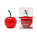 EXSENS Crazy Love Cherry nipple cream in cherry-shaped red container with green stem and clear packaging box.
