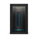 LELO F1S V3 Blue male stroker in sleek black and teal packaging with clear window display.