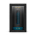 LELO F1S V3 XL male pleasure console in black and blue packaging with gold logo and clear display window.