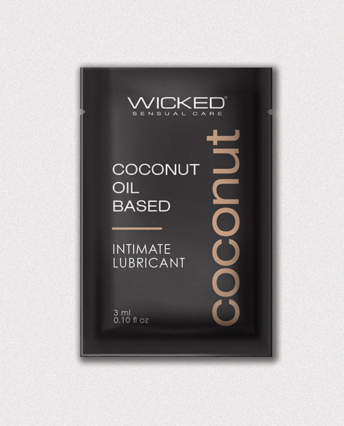 Wicked Sensual Care Coconut Oil Based Lube - .1 oz