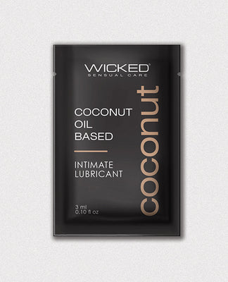 Wicked Sensual Care Coconut Oil Based Lube - .1 oz