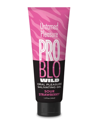 Problo Wild, Oral Pleasure Salivating Gel, Sour Strawberry 1.5oz