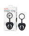 Tingle Ring Silicone Cock & Scrotum Ring - Black
