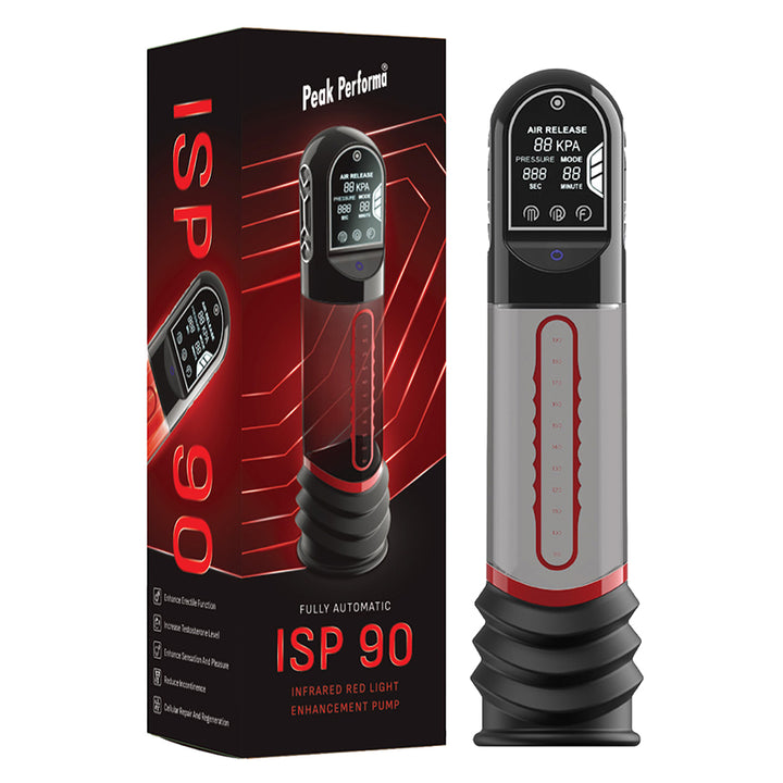 Peak Performa ISP 90 Infrared Red Light Therapy Pump-Red