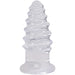 Crystal Jellies Anal Twist 5 Inch Clear