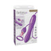 Purple Fantasy For Her Ultimate Pleasure Max with suction cup and vibrator shown on product packaging.