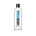 Clear bottle of F*ck Water clear H2O water-based personal lubricant with black cap and bold label design