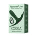 Femme Funn Ossia wearable bullet vibrator in dark green with wireless remote on product packaging box.