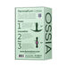 Femme Funn Ossia wearable vibrator packaging highlighting product features and dimensions in green box design.