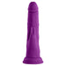 Purple wireless Turbo Rabbit vibrator with dual stimulating heads and suction base by Femme Funn.